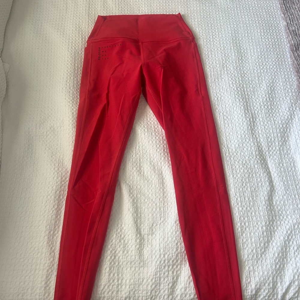 Peloton Vibrant Red Leggings
